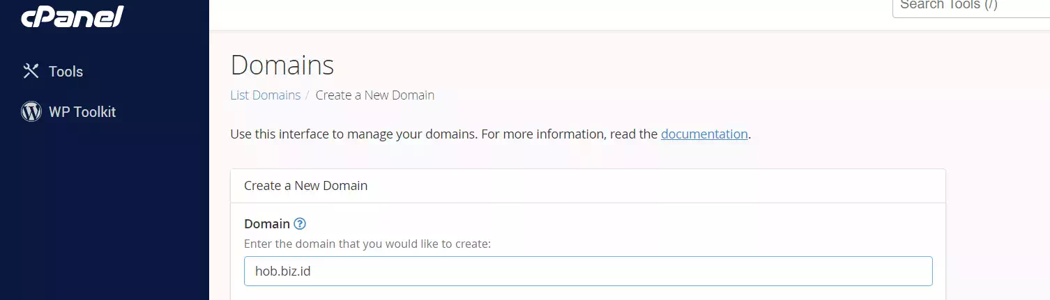 Cara Menambahkan Addon Domain cPanel di Theme Jupiter - 3