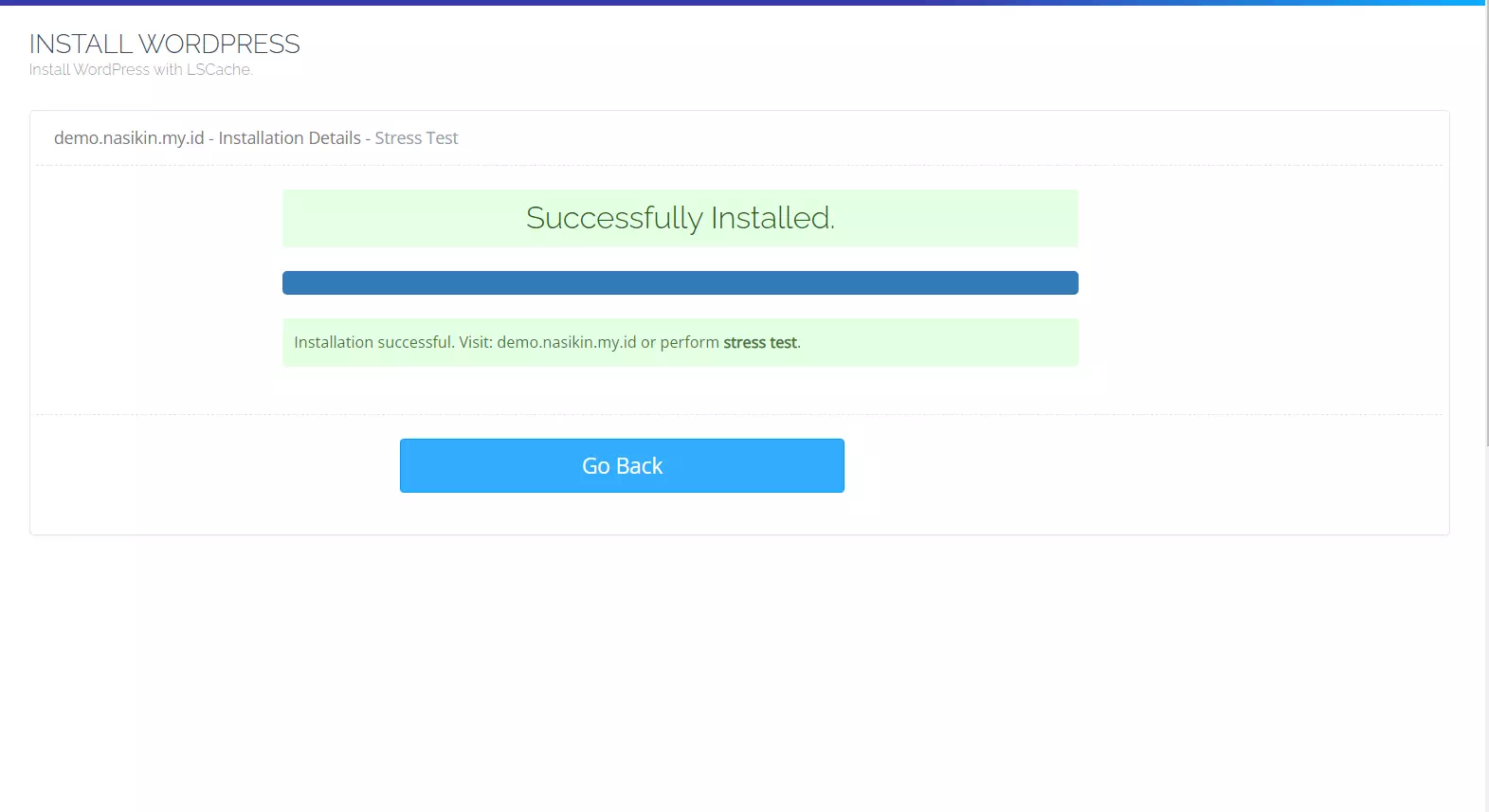Cara Install WordPress di CyberPanel - 7