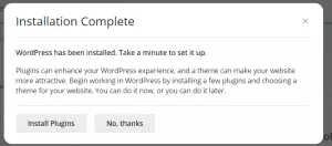Cara Install WordPress di Plesk Hosting - 10