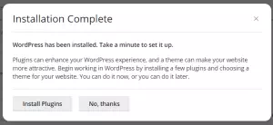 Cara Install WordPress di Plesk Hosting - 5