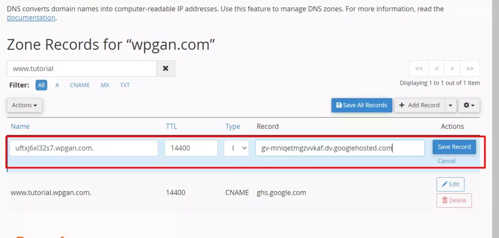 Cara Menghubungkan Subdomain ke Blogger - 3-5