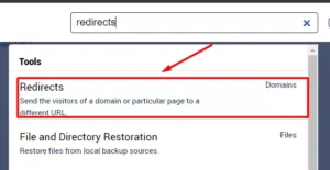 Cara Redirect Domain di cPanel - 1