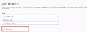 Cara Redirect Domain di cPanel - 4