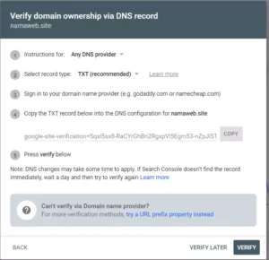 Cara Mendaftarkan Domain ke Google Search Console - 2-0