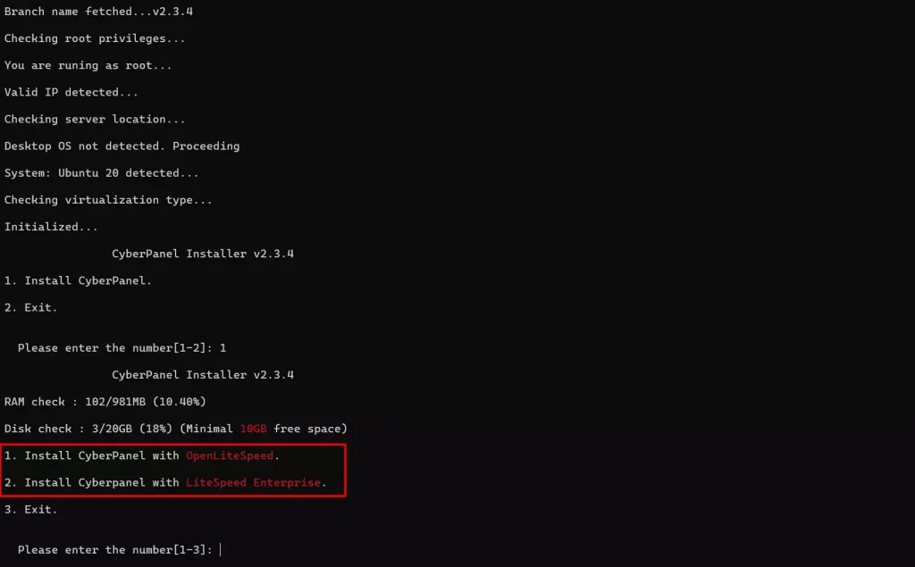 Cara Install Cyberpanel di VPS Ubuntu - 4-1