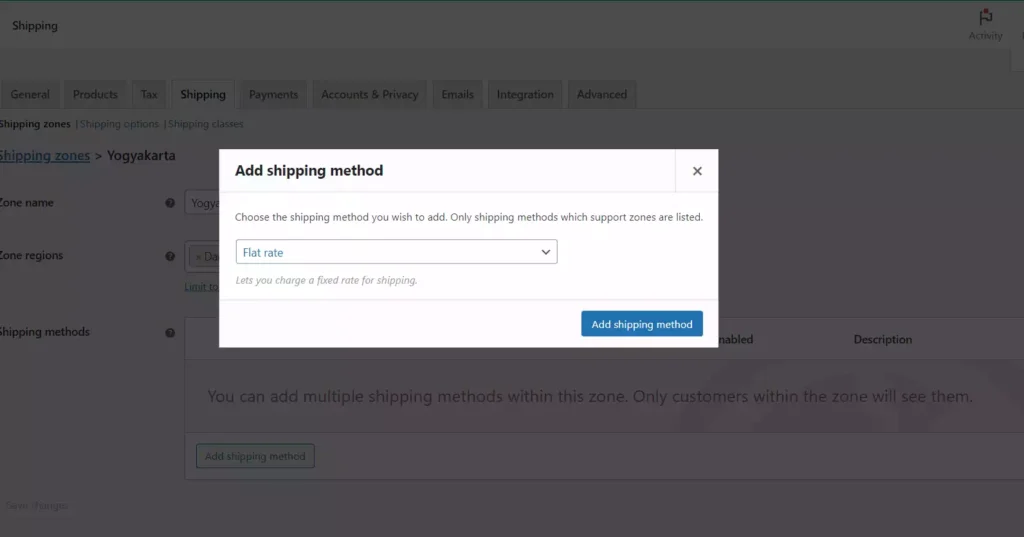 Fix Woocommerce No shipping method has been selected - 1-5