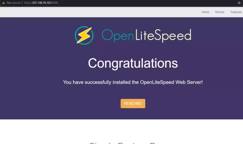 Cara Install OpenLiteSpeed Ubuntu dan CentOS - 3-2
