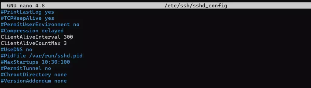 Cara Meningkatkan Timeout SSH Linux - 3-2