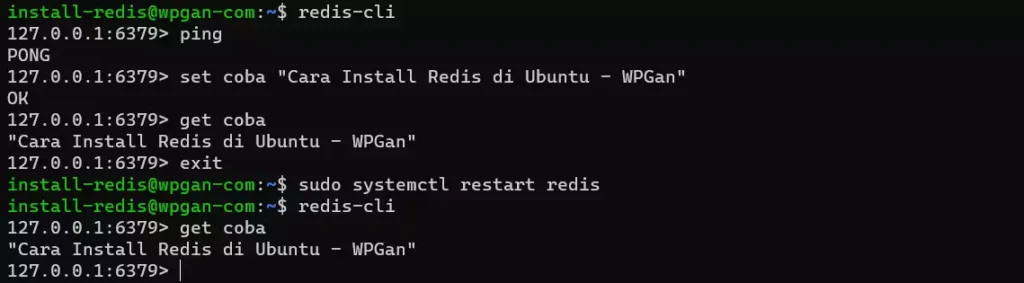 Cara Install Redis di Ubuntu 22.04 - 4-3