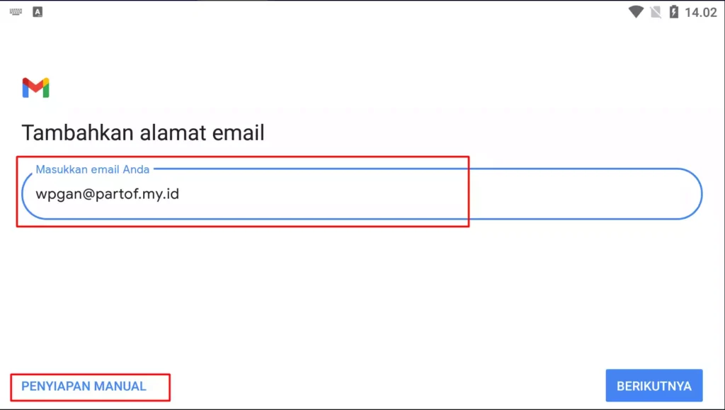 Menghubungkan Email cPanel ke Android - 1-5