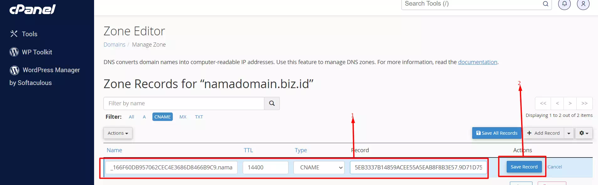 Cara Melakukan Validasi SSL DV Menggunakan DNS - 2-4