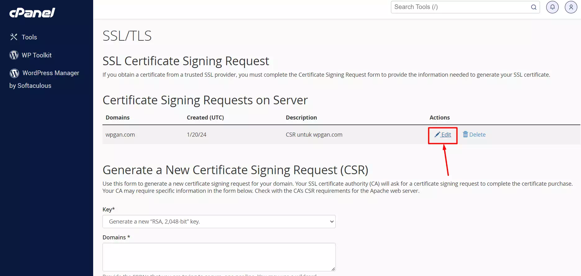 Cara Membuat CSR Untuk Konfigurasi SSL - 2-6