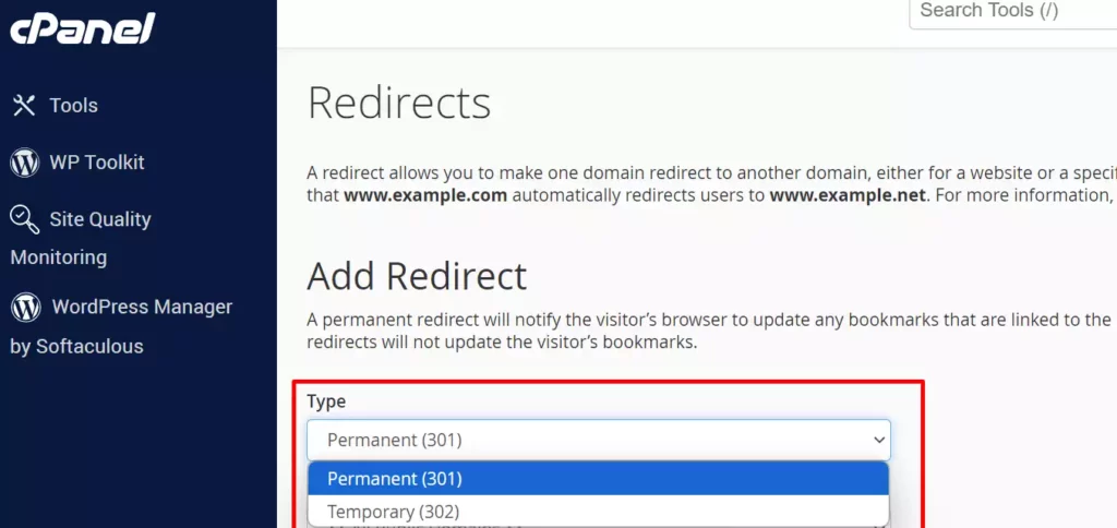 Cara Membuat Redirect di cPanel - 3-1