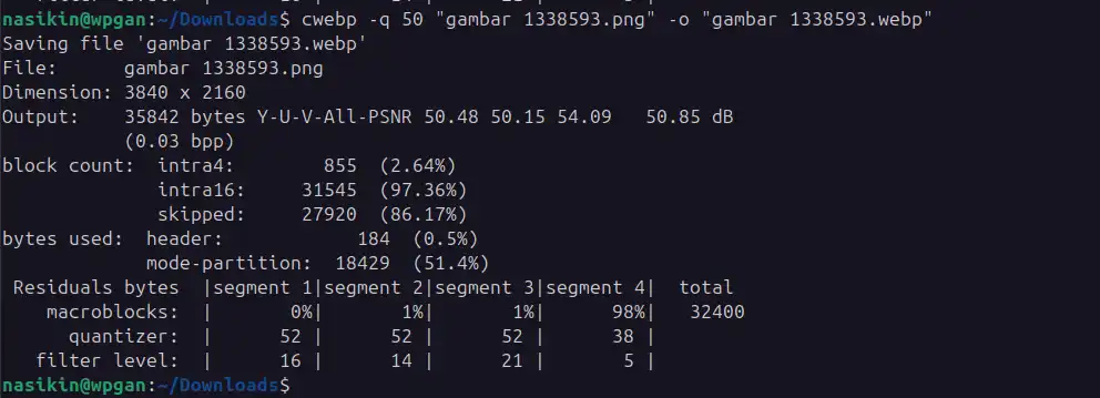 Cara Mengubah Gambar ke Webp di Ubuntu - 2-2