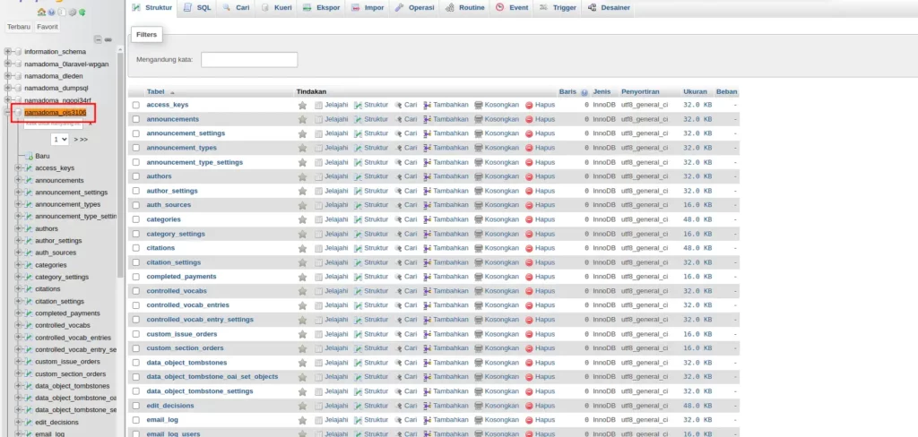 Cara Reset Password OJS Melalui Database - 2-2