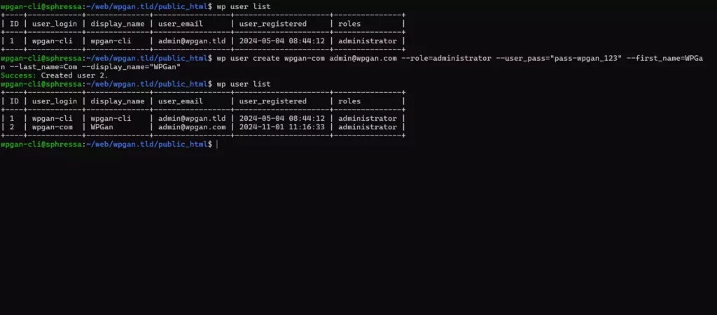 Cara Menambahkan User Admin Dengan WP-CLI