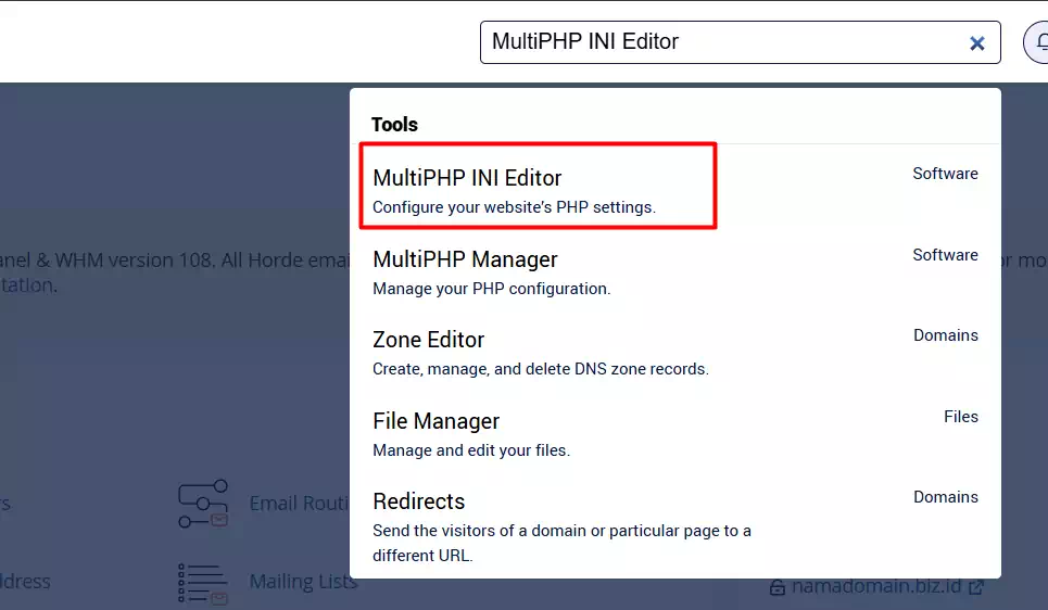 Cara Mengatasi Failed to read session data di cPanel - 1