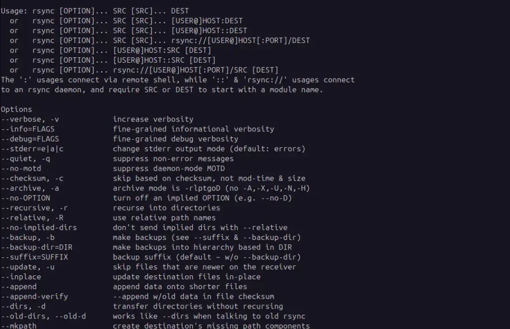 Cara Menggunakan Rsync Untuk Transfer File