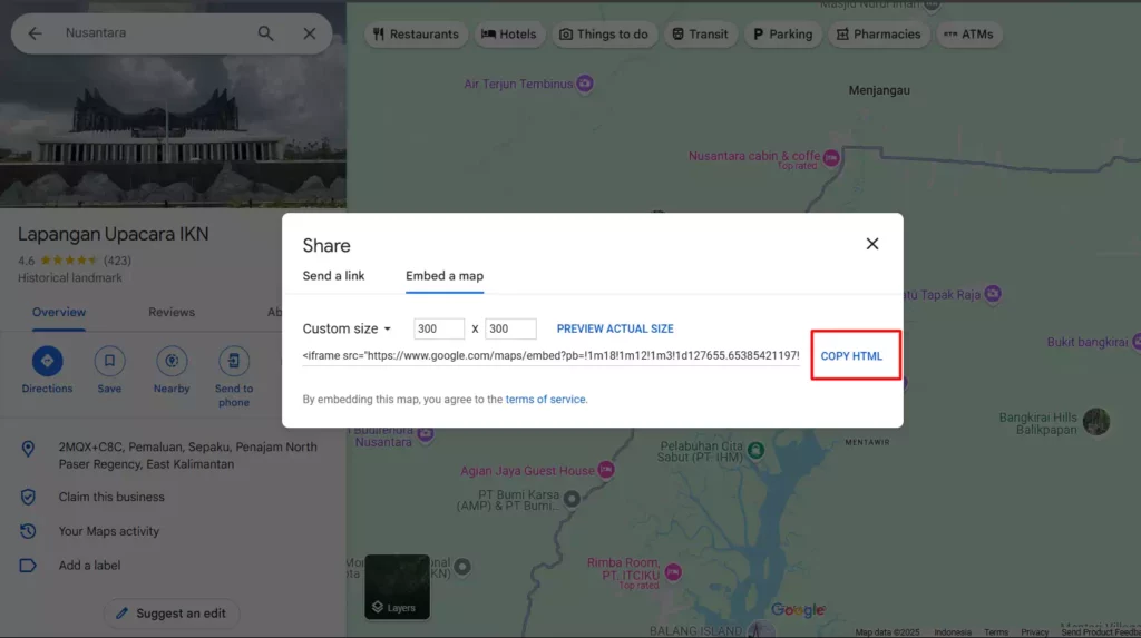 Cara Menambahkan Google Maps di WordPress - 1-5