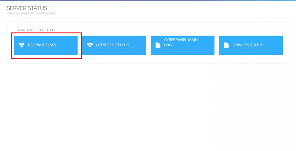Cara Kill Process di Cyberpanel - 2
