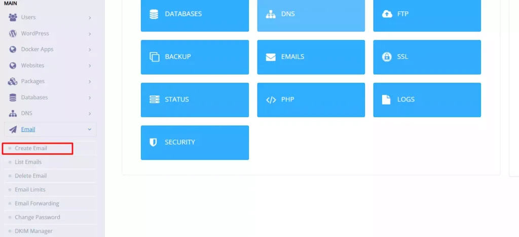 Cara Membuat Email di Cyberpanel - 2