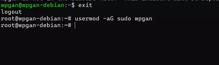 Cara Menambahkan Sudo User Debian - 4