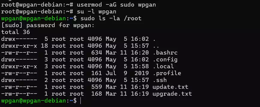 Cara Menambahkan Sudo User Debian - 5