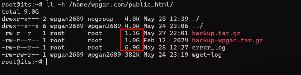 Cara Mencari File Besar di VPS Linux - 4-2