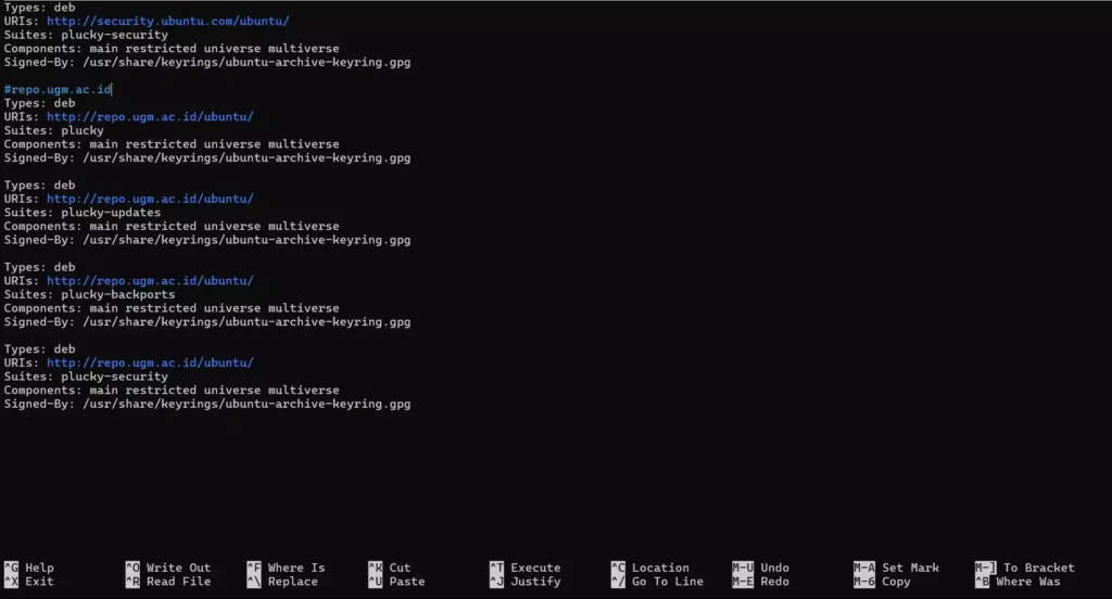 Cara Mengubah Repository Lokal Ubuntu 25.04 - 1