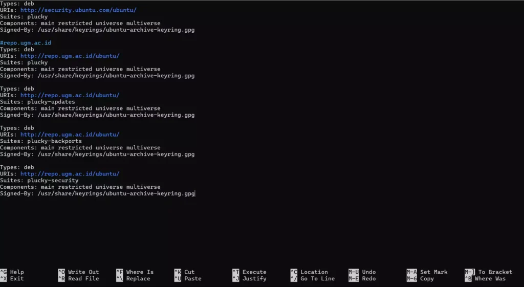 Cara Mengubah Repository Ubuntu 25.04 - 2-1