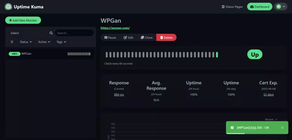 Cara Install Uptime Kuma dengan Docker - 6-2