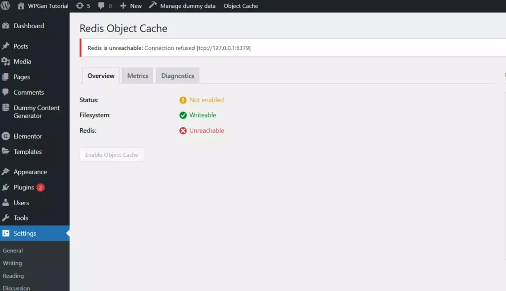 Cara Mengatasi Redis is unreachable - 0