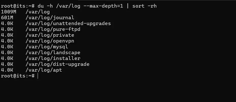 Cara Membersihkan Log Linux - 1-1