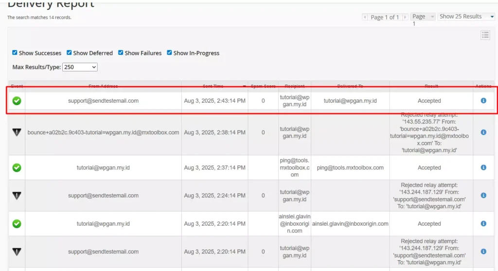 Cara Mengatasi Rejected relay attempt cPanel - 5